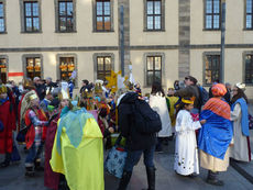 Bundesweite Eröffnung der Sternsingeraktion in Fulda (Foto: Karl-Franz Thiede)